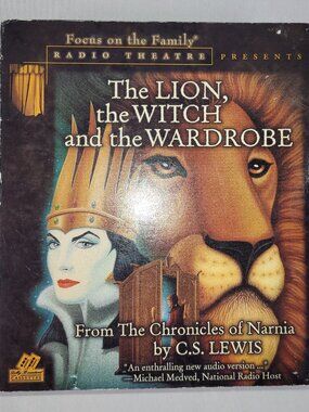 CS Lewis Chronicles Narnia Lion With Wardrobe Cassette Audio Book 2 Tapes